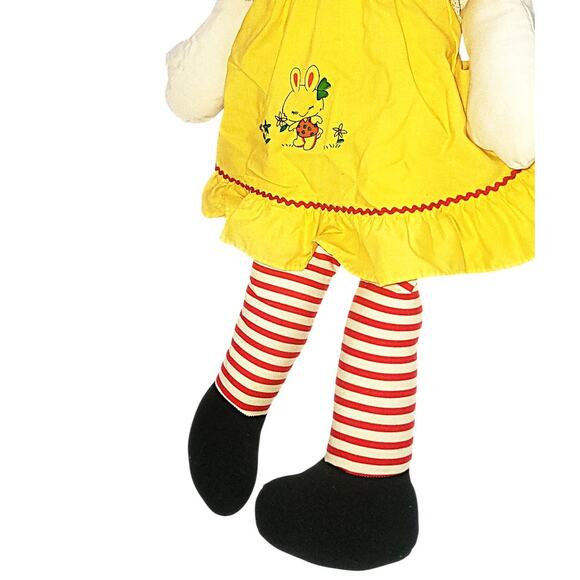 24" Vintage Raggedy Ann Handmade Doll & Dress - Picture 7 of 9